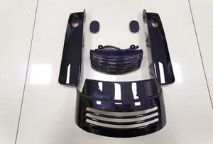Rear Fender Fascia + Tail Light + Antenna Hole Plug Covers For Harley Touring - Picture 1 of 17