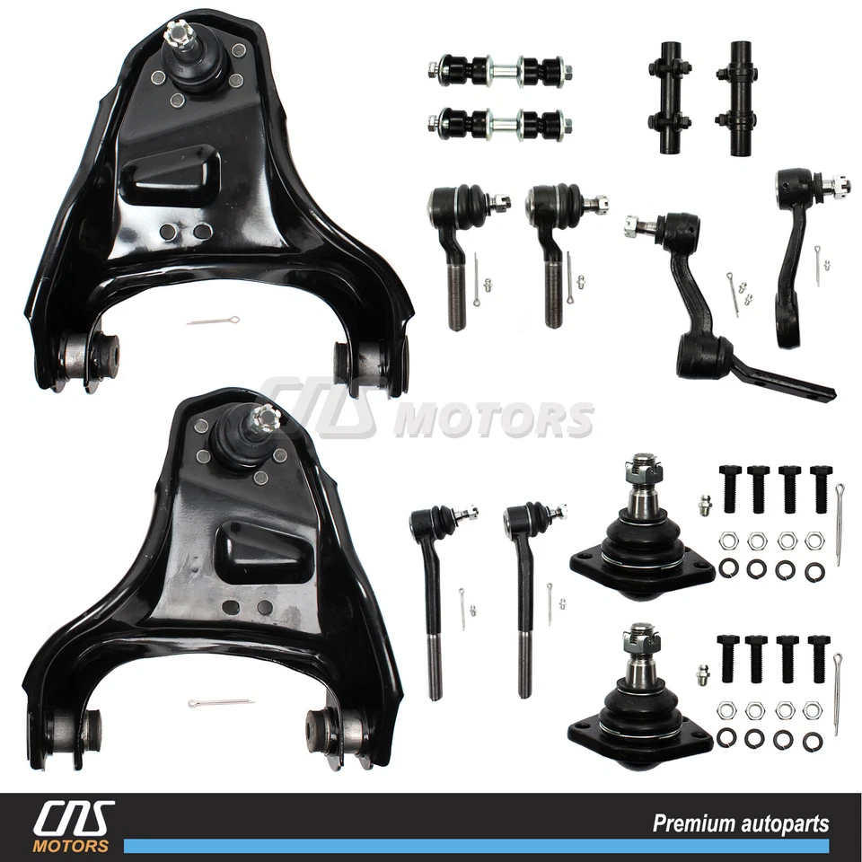 14PC Complete Front Suspension Kit for 99-05 Chevy Blazer S10 Jimmy Sonoma 4WD - Image 1 of 4