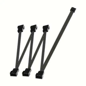 🔥1 Pcs 4 Pin 1 to 6 Way PWM Case PC Fan Splitter Cable Hub Adapter⚡🆕 - Picture 1 of 1