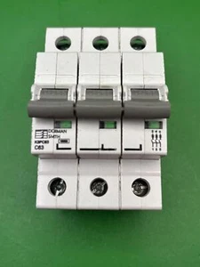 Dorman Smith K3PC63 C63 63A 3 fases MCB - Imagen 1 de 4