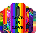 dessana LGBTQ+ Rainbow Silikon Schutz Hülle Case Handy Tasche Cover für Motorola