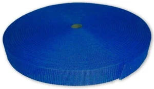 1.5" PACIFIC (BRIGHT) BLUE polypro (PP) webbing 100 yard roll not nylon - Picture 1 of 1