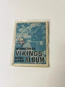 1969 Topps Football Minnesota Vikings Mini Card Album 9/10 Stamps **030229 - Picture 1 of 5