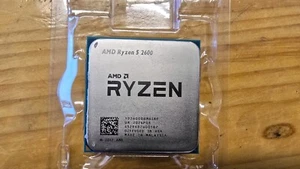 AMD Ryzen 5 2600 6 core 12 Threads 3.4GHz/16MB socket AM4 R5 2600 CPU processor - Photo 1/4