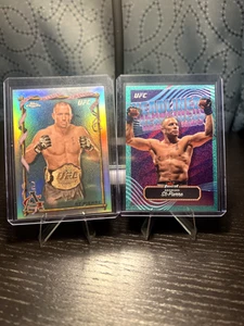Georges St Pierre - Lot of 2 - Topps Chrome and Topps Finest - Bild 1 von 5
