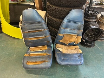 1972 TO 1974 DODGE PLYMOUTH BUCKET SEATS W/TRACKS CHARGER SATELLITE ROAD RUNNER - Image 1 of 3