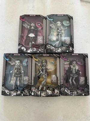 Monster High Reel Drama Draculaura Cleo Lagoona Clawdeen Frankie Set Lot IN HAND - Image 1 of 4