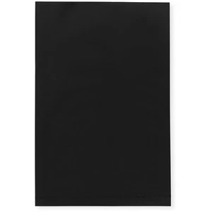 Bolsas de plástico abiertas planas de polietileno Plymor 4" x 6", negras de 2 mil - Imagen 1 de 4