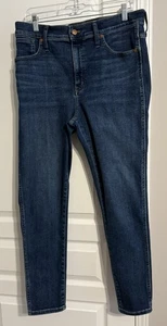 Madewell Damen Jeans Größe 32 Skinny High Rise 10" Blau Denim - Bild 1 von 6