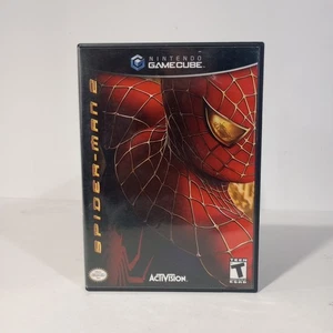 Spider-Man 2 (Nintendo GameCube, 2004) CIB Complete Tested - Picture 1 of 7