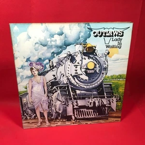 THE OUTLAWS Lady In Waiting 1976 UK vinyl LP Breaker-Breaker Freeborn Man record - Picture 1 of 5