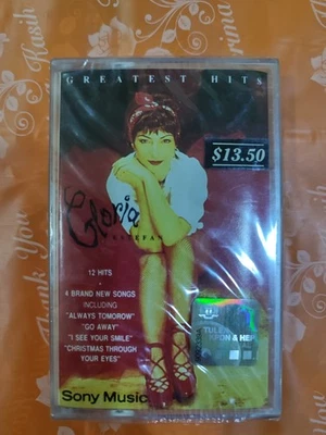 GLORIA ESTEFAN Sony Music Malaysia 1992 cassette tape new old stock sealed x cd - Image 1 of 4