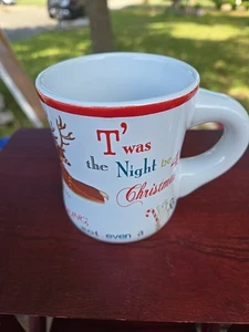 Mary Lake Thompson Twas the Night Before Christmas Ceramic Coffee Tea Cup Mug - Picture 1 of 5
