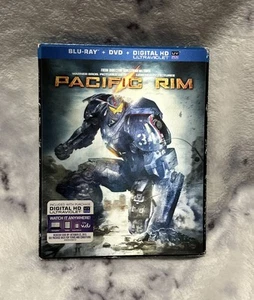 Pacific Rim (Blu-ray, 2013) w/ Slipcover Idris Elba Warner Bros New - Picture 1 of 7