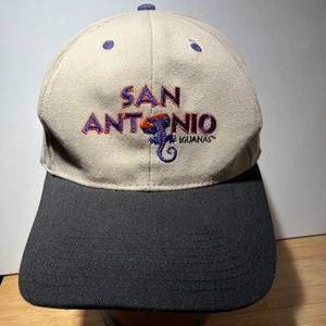 San Antonio Iguanas SnapBack Khaki Black Hat Pepsi - Picture 1 of 7