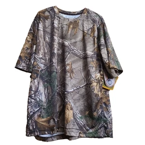 MAGLIETTA UOMO TERRAMAR REAL TREE MIMETICA NUOVA CON ETICHETTE TAGLIA 2XL - Foto 1 di 4