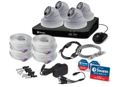 Swann CCTV 4 Camera 8 Channel 1080p Full HD Video DVR Cloud SWDVK-846804DE - Image 1 of 4