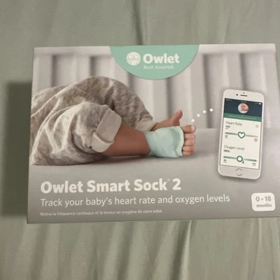 Monitor de bebé Owlet Smart Sock 2 (Lyke nuevo) Foto 1 de 4
