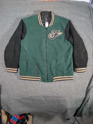 Sudadera con capucha para hombre RUE 21 verde negra XX-grande Sherpa polar Foto 1 de 4