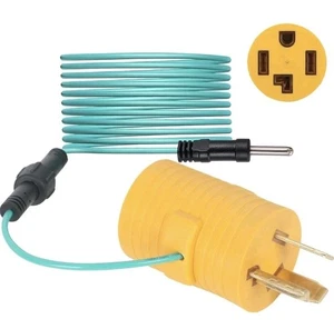 Memco 4 Prong To 3 Prong Dryer Plug Adapter 10-30P To 14-30R 220v 30 Amp - Picture 1 of 9