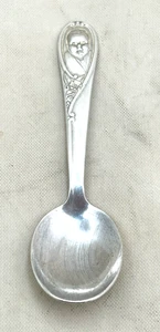 Vintage Gerber Baby Winthrop Silver-Plated Baby Spoon 4.25" - Picture 1 of 6