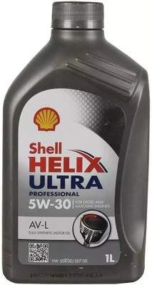 SHELL Helix Ultra Professional AV-L für 5W-30 1 Liter Motoröl Motorenöl 504 00 - Bild 1 von 4