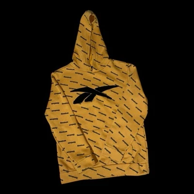 Sudadera con Capucha Reebok Vintage Amarilla Estampada 14-16 Unisex Amarilla Foto 1 de 2