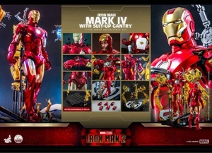 Undisplayed Quarter Iron Man Mark 4 With Powered Suit Mounting Machine - Picture 1 of 12