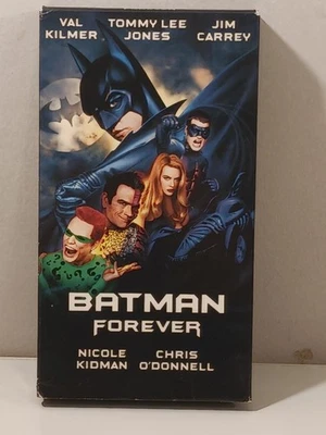 Batman Forever VHS 1995 Val Kilmer Tommy Lee Jones Jim Carrey - Image 1 of 4