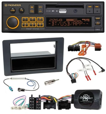 Pioneer DAB Lenkrad USB Bluetooth Autoradio für Saab 9-5 YS3E Facelift 2005-2011 - Bild 1 von 4