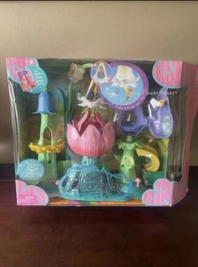 Barbie Fairytopia Little Lands Playset Peony Flower House Vintage NEW 2004 - Picture 1 of 15