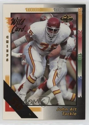 1992 Wild Card 50 Stripe John Alt #77 - Image 1 of 2