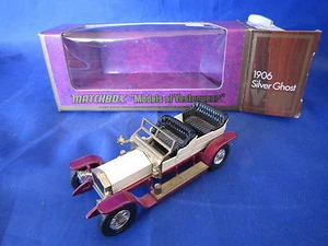 P497 MATCHBOX YESTERYEAR ROLLS ROYCE SILVER GHOST 1/51 Ref Y10 TBE EN BOITE - Picture 1 of 1