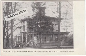 c. 1906 CROMWELL, CT, CIVIL WAR VETERANS HOME POSTCARD - Picture 1 of 1