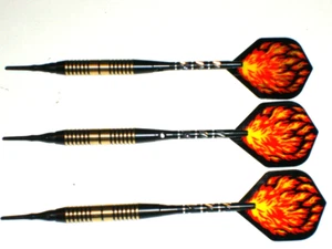 Soft Tip Darts, New 18 Gram Brass with Aluminum Shafts, #1828 - Picture 1 of 3