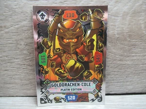 LEGO | TCG | Ninjago Serie 8 | Platinum / Platin Golddrachen Cole | Nummer 90 - Picture 1 of 1