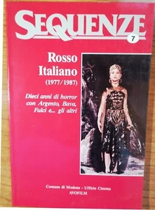 “Sequenze #7 Rosso Italiano” (1977 1987) Dieci Anni di horror con Argento, Bava - Foto 1 di 3
