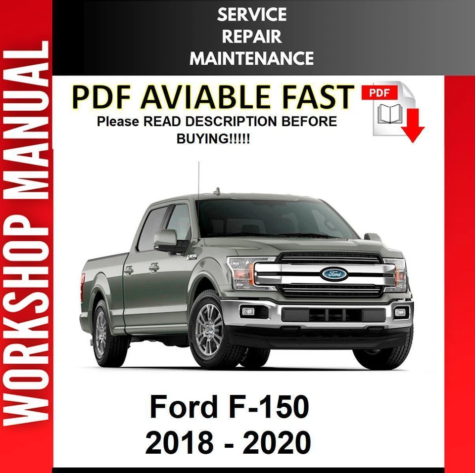 FORD F-150 F150 2018 2019 2020 SERVICE REPAIR WORKSHOP MANUAL 2
