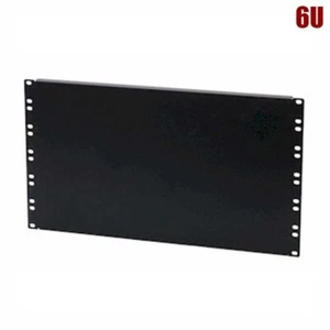 19" 6U Spacer Heavy Duty Flanged Blank Panel Rack Steel Space Tool Less Mount - Picture 1 of 1