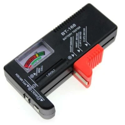 Battery Tester Monitor Small Home Battery Life Level Testers for 9V 1.5V Battery - Image 1 of 4