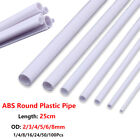 ABS Plastic Hollow Round Rod Shaft Pipe Tube for RC Airplane Model 250mm Length