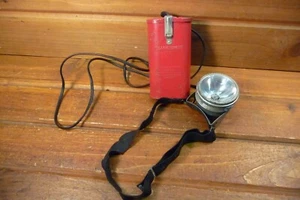 2 Vintage Forester Headlamps Justrite & Western Fire Firefighting US Portable - Picture 1 of 16