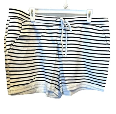 Pantalones cortos relajados de punto de felpa francesa Style & Co para mujer nuevos con etiquetas Foto 1 de 4