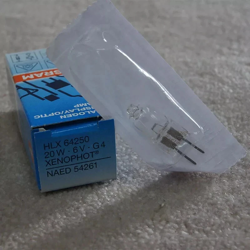 Osram Microscope Lamp HLX 64250 6V20W G4 XENOPHOT Optical Instrument Bulb - Image 1 of 1