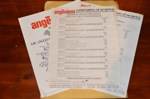 Lente de película Angenieux 1974 lista de precios vintage - Imagen 1 de 3