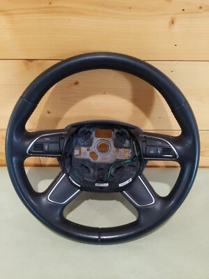 Volante Audi Q5 2013-2017 cuero negro con botones interruptores OEM Foto 1 de 4