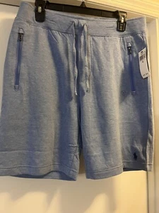Polo Ralph Lauren Men's Light Blue Solid Double Knit Shorts Sz. XL - Picture 1 of 4