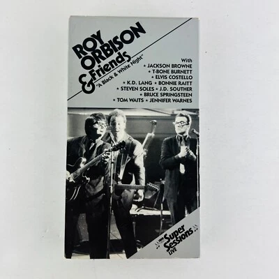 Roy Orbison and Friends - A Black and White Night VHS Video Tape - Image 1 of 2