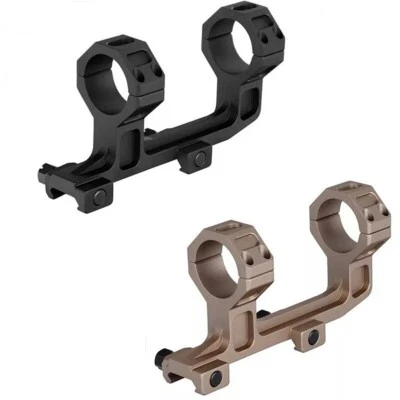 30mm Cantilever Dual Rings High Profile Scope Mount w/20mm Picatinny Rail Base - Image 1 of 4