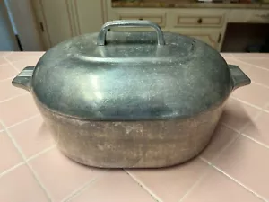 Vintage 8 Qt Wagner Ware Sidney-O Magnalite 4265-P Roaster Dutch Oven W/Lid - Picture 1 of 9